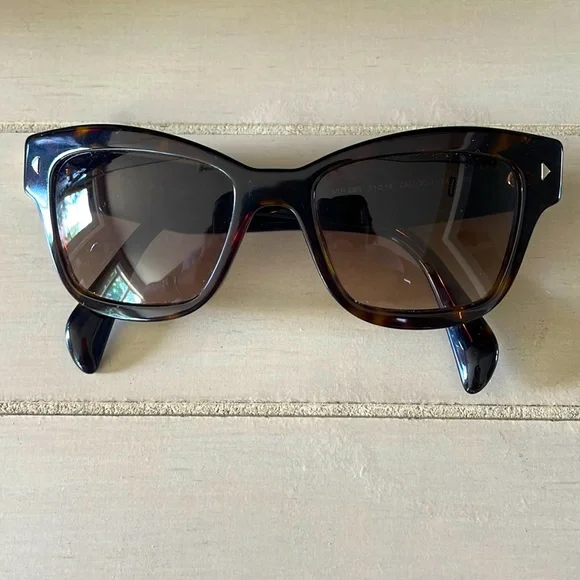 ??Free Shipping! PRADA Tortoise Shell Sunglasses Prada PR 17WS S (49 - 20) with Brown lenses and Tortoise  main image 2